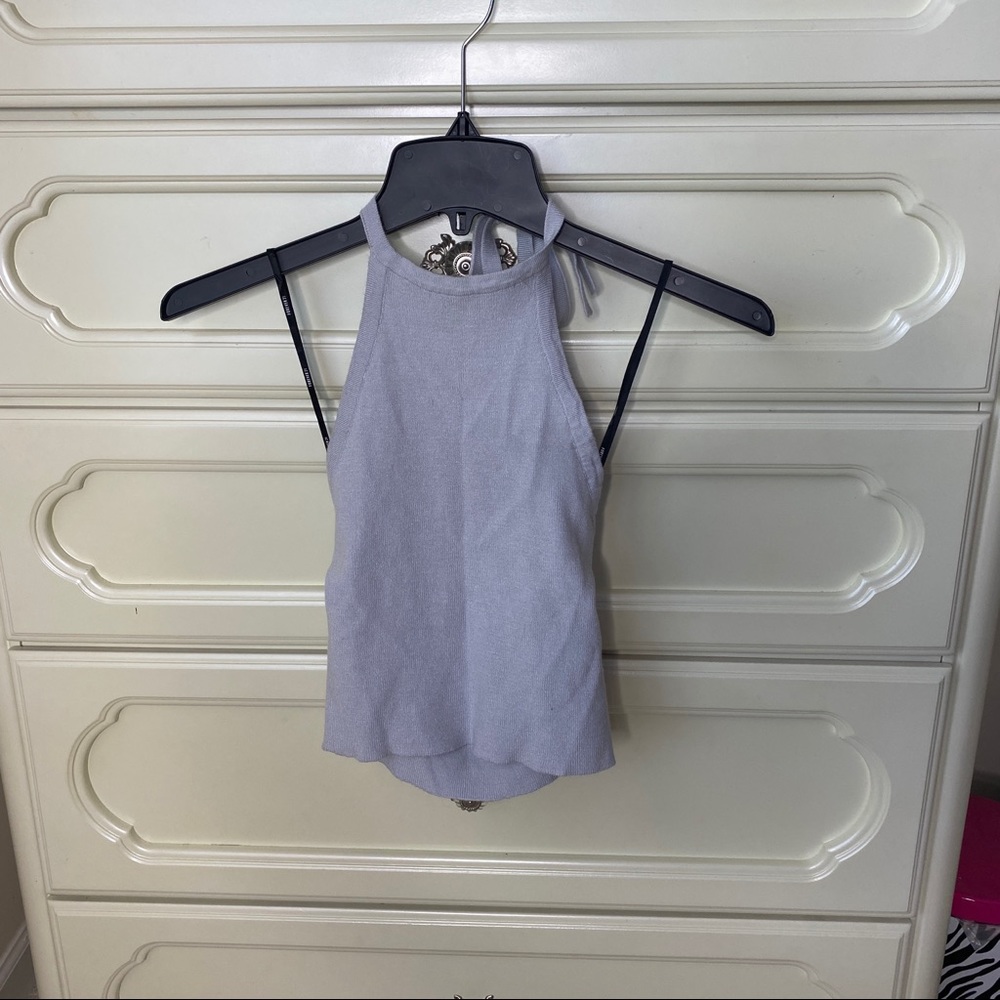Halter crop top